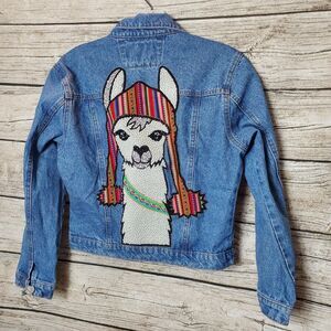 Inka Poupee Encantos Del Peru Denim Jacket
